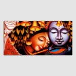 Radha Krishna Canvas Wall Painting